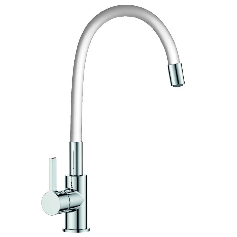 Ūdens maisītājs virtuves izlietnei Vento Cucina Flexy 2 balts