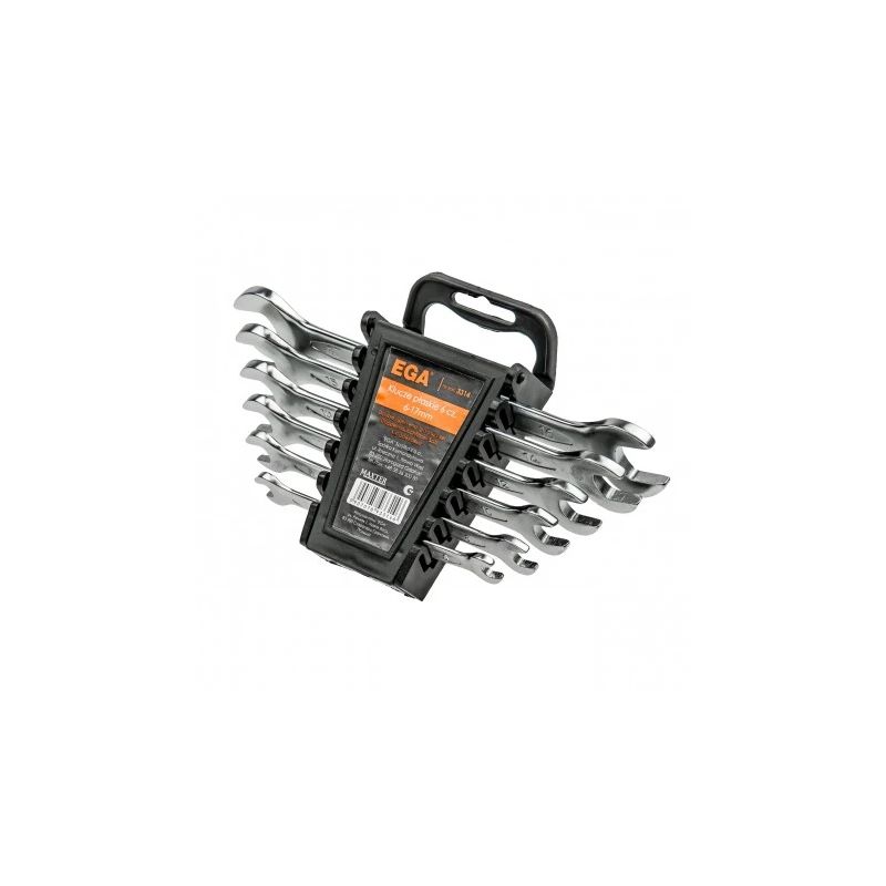 Uzgriežņu atslēgu komplekts CrV,8gb.,6-22mm