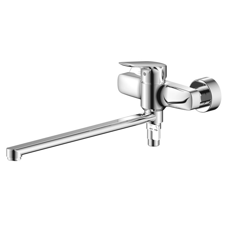 Ūdens maisītājs vannai Vento Prato ar garo 38mm snīpi bez aksesuāriem