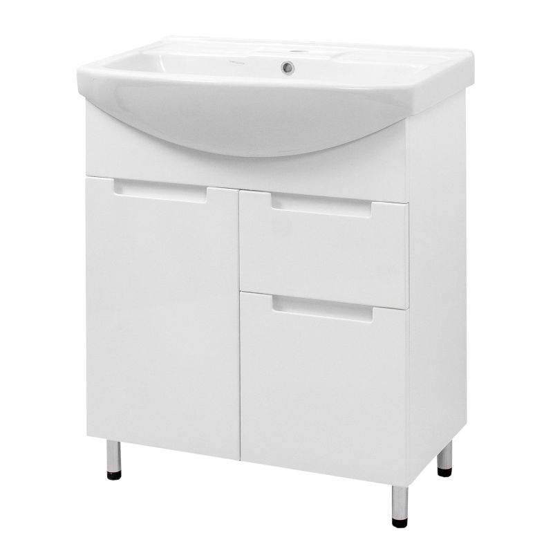 Vannas skapis Kvatro ar izlietni Runa 70