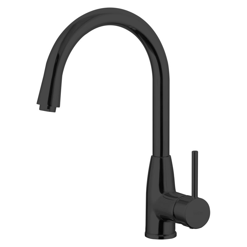 Ūdens maisītājs virtuves izlietnei Vento Monza melns