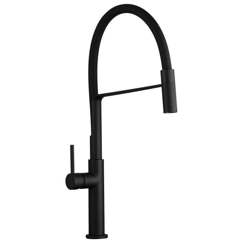 Ūdens maisītājs virtuves izlietnei Vento Savona melns