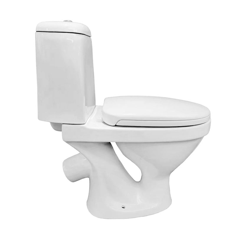 Tualetes pods VENTO Eland ar 45gr izvādu, 3-6l, ar PP Soft Close vāku, ūdens padeve no apakšas