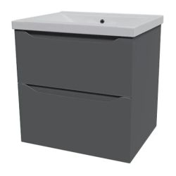 Vannas skapis Sevilla 60 ar izlietni Sava 60 pelēks