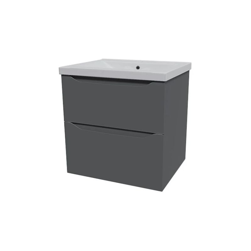 Vannas skapis Sevilla 60 ar izlietni Sava 60 pelēks