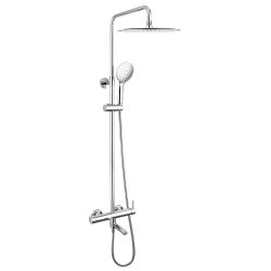 Душевая система Vento Verona с изливом с верхним и ручным душем хром