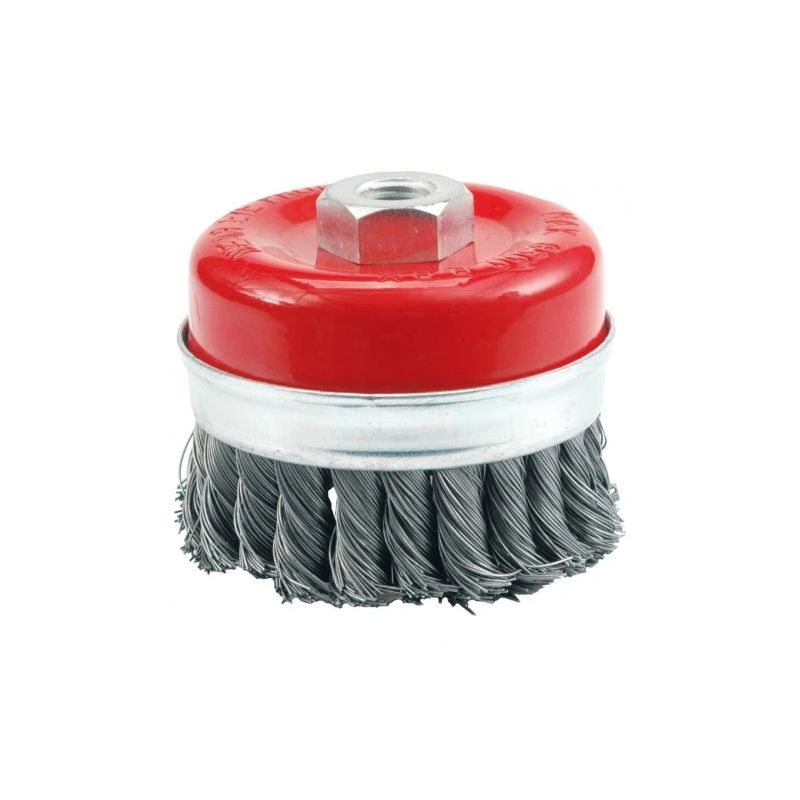 Gala birste D-65mm, žņaugveida, ar vītni M14