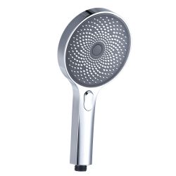 Dušas klausule Vento Moderna hromēta-melna 130mm 3 režīmi