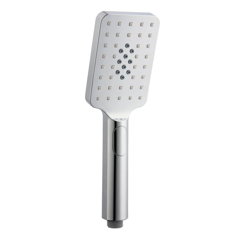 Dušas klausule Vento Quadro pelēka 80mm 3 režīmi