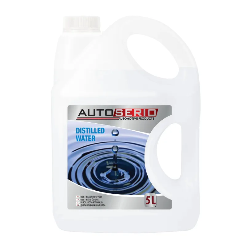 Destilēts ūdens Autoserio, 5 l