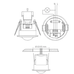 Augstfrekvenču sensors Vexen Electric WAVO HF-360-16AW, 600 W