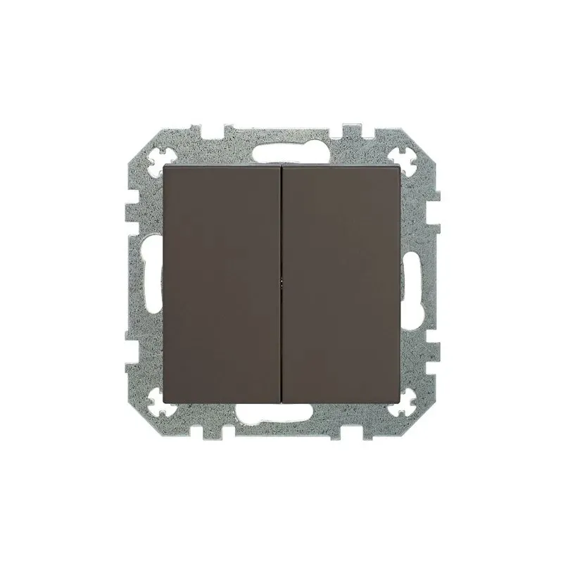 Pārslēgi Liregus Retro, 2 kl, matēts brūns