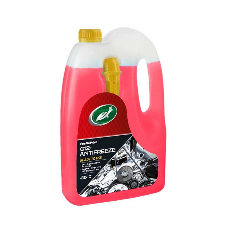 Antifrīzs turtle wax-35c 4l sarkans