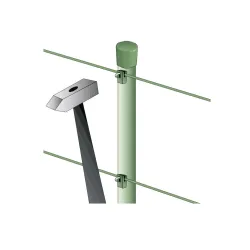 Stieples turētājs Garden Center, 5 gab., brūna krās.