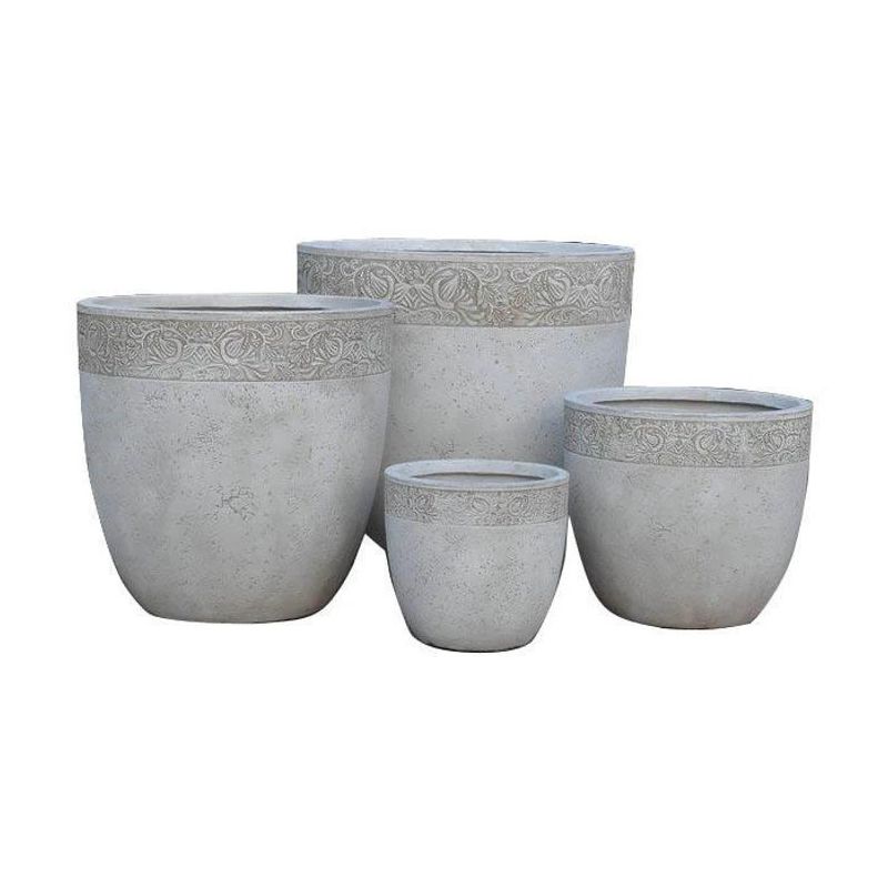 Puķu pods lt3713-4s p66 d54 h51 balts