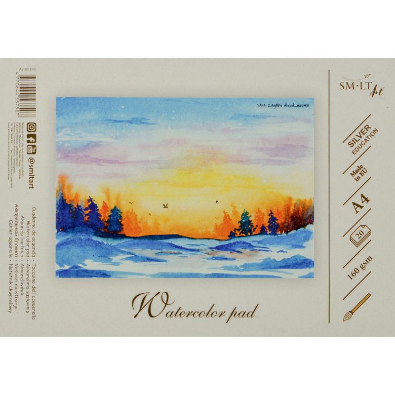 Burtnīca akvarel. a4 as-20,160,