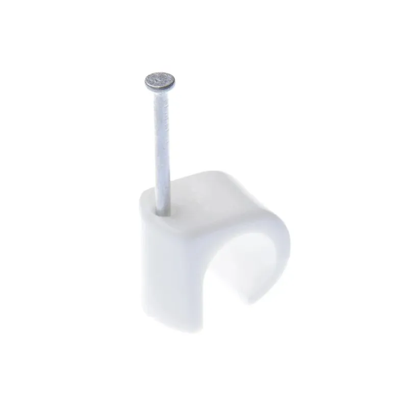 Kabeļu turētājs Chs NC14-20, 14 - 20 mm, balta krās., 20 gab.