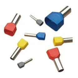 Наконечник кабеля Okko TE1008, 2 x 1 mm², 50 шт.