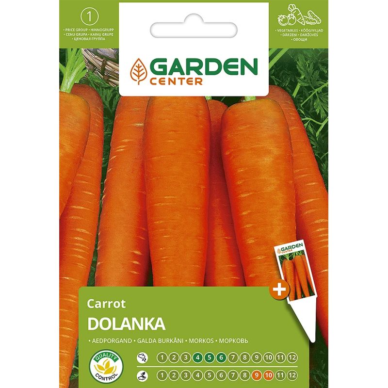 Sēklas burkāni dolanka