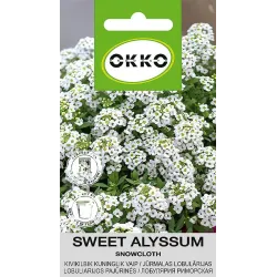 Sēklas Okko jūrmalas sudrabzālīte Snowcloth, 0.5 g