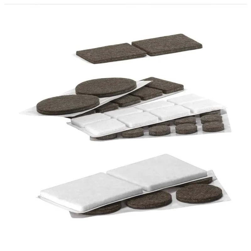 Lipnūs baldų padukai Haushalt, balta sp., 10 cm x 10 cm