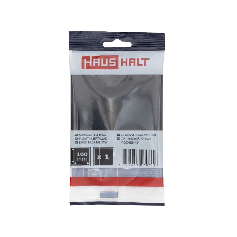 Paliktnis filca d100x100 melns 1gb