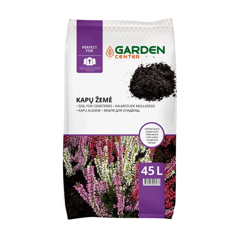 Melnzeme kapiem 45l garden center