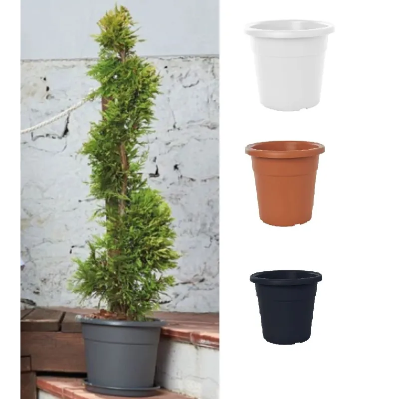 Pl. puķu pods ma000030-120 d30 antracīta