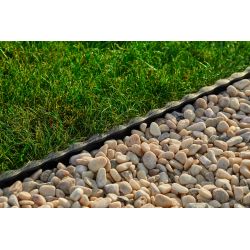 Apmale zāliena melns 600x8x120 mm