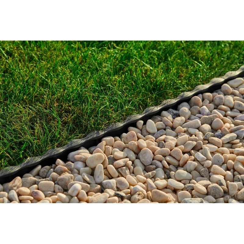 Apmale zāliena melns 600x8x120 mm