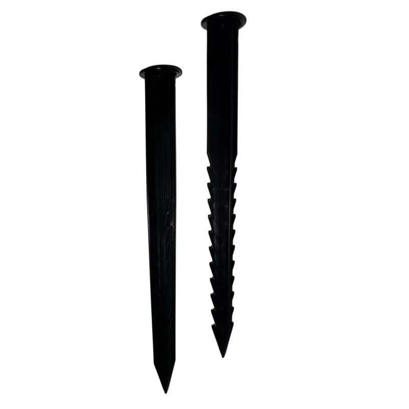 Plastmasas naglas ar zobiņiem 10 gab.