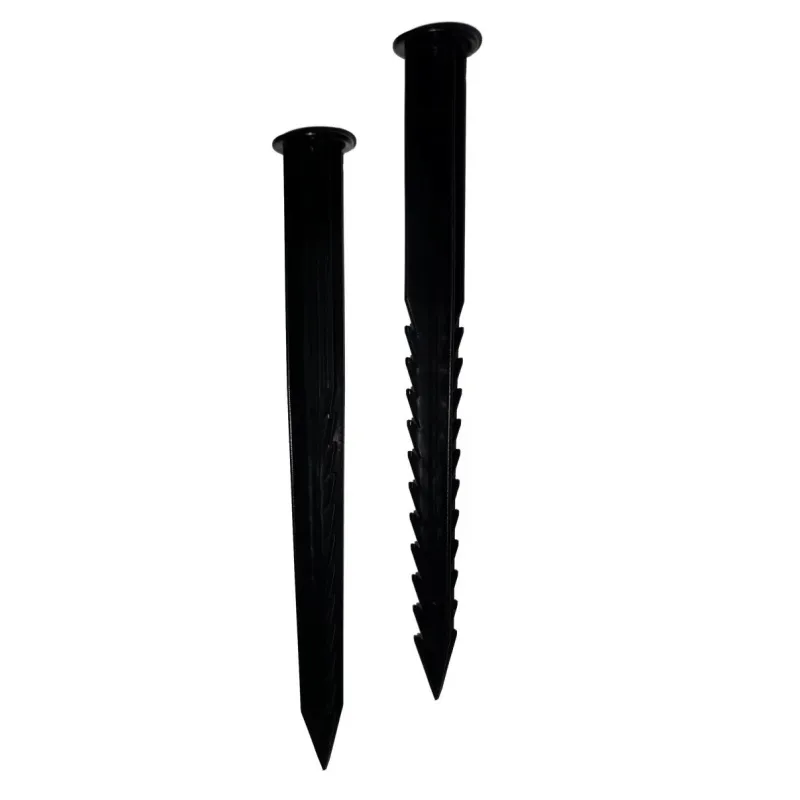 Spraude Garden Center Strong Border Edge, 23.5 cm x 3 cm x 3 cm, melna krās., 10 gab.