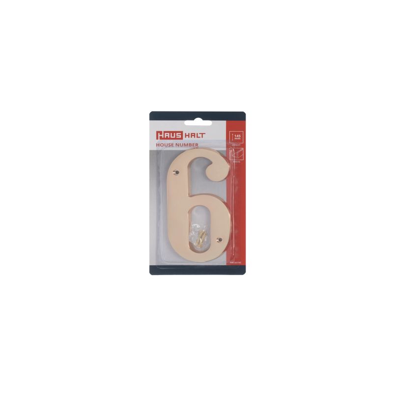 Numurs 6 misiņa 145 mm