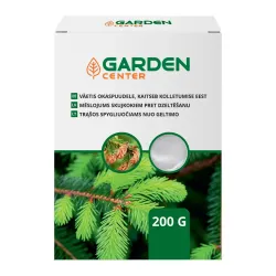 Trąšos nuo geltimo, spygliuočiams Garden Center, birios, 0.2 kg