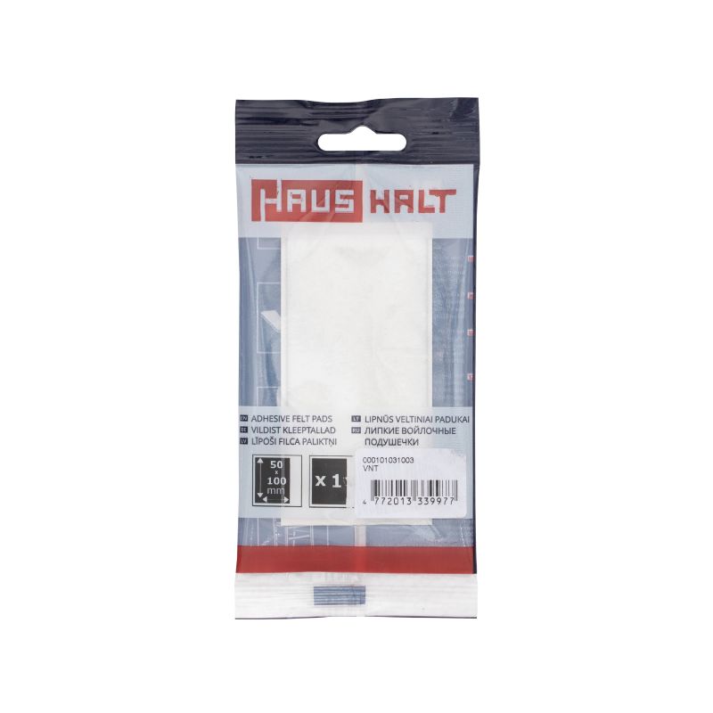 Paliktnis mēbeļu filca d50x100 balts