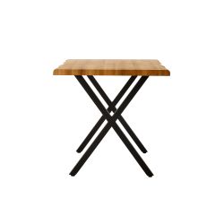 Ēdam.galds wale 120x80x75 cmoz.-melns