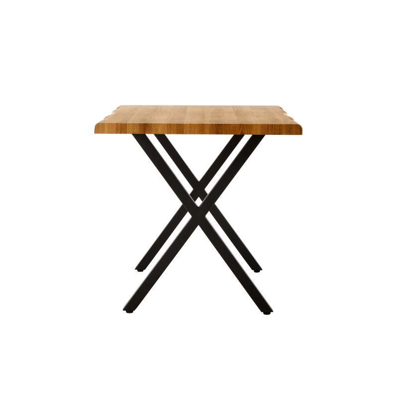 Ēdam.galds wale 120x80x75 cmoz.-melns