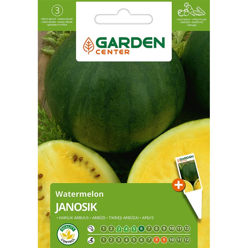 Sēklas dārzeņu arbūzi janosik 1g