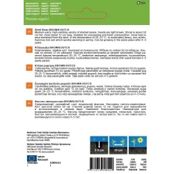 Seemned Garden Center, aedoad BROWN DUTCH, 8 g