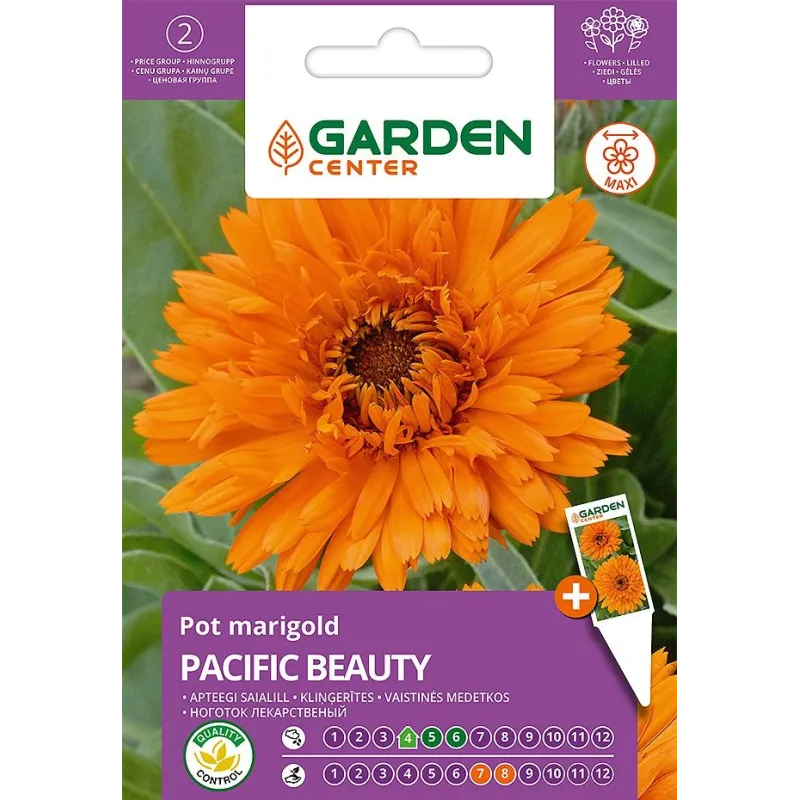 Sēklas Garden Center klinģerītes PACIFIC BEAUTY, 2 g