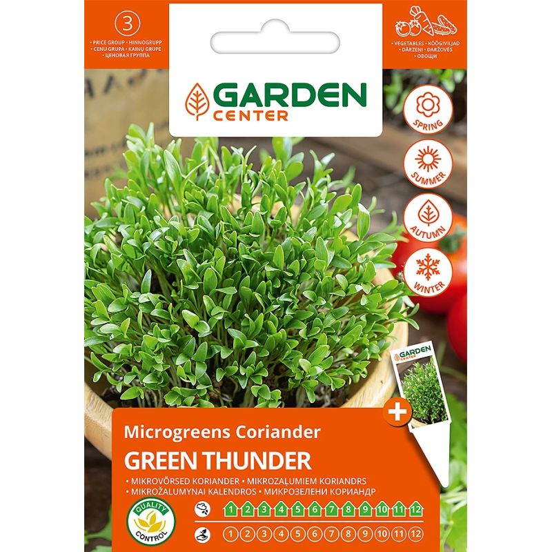 Sēklas diedz koriandrs green thunder 10g