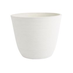 Puķu pods 13d25 d25 h20.5 whitestone