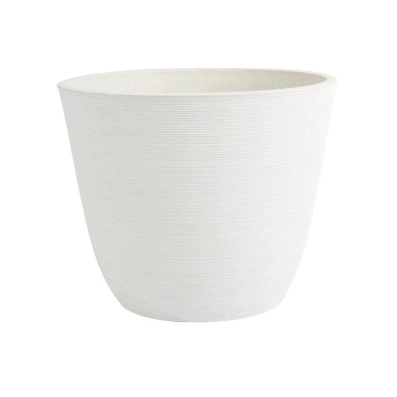 Puķu pods 13d25 d25 h20.5 whitestone