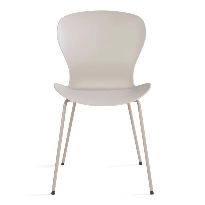 Ēdamistabas krēsls Domoletti, pelēka krās., 53.6 cm x 48 cm x 84.8 cm