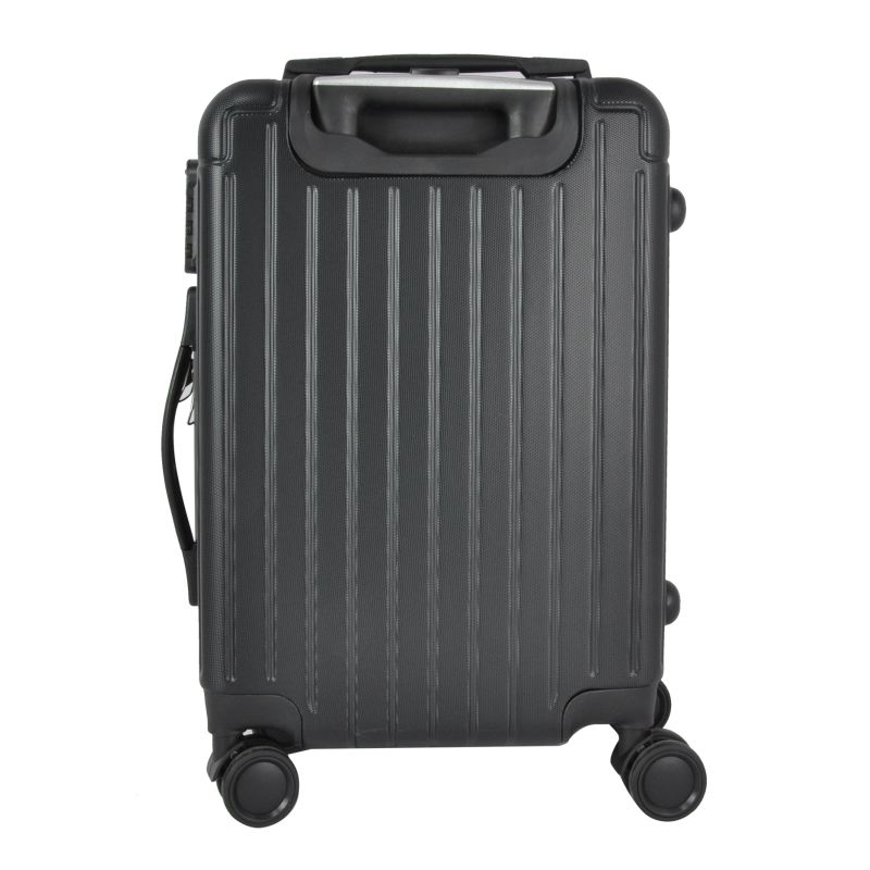 Koferis ebox melns 43x28x61cm