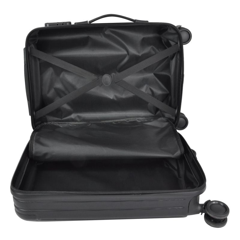 Koferis ebox melns 43x28x61cm