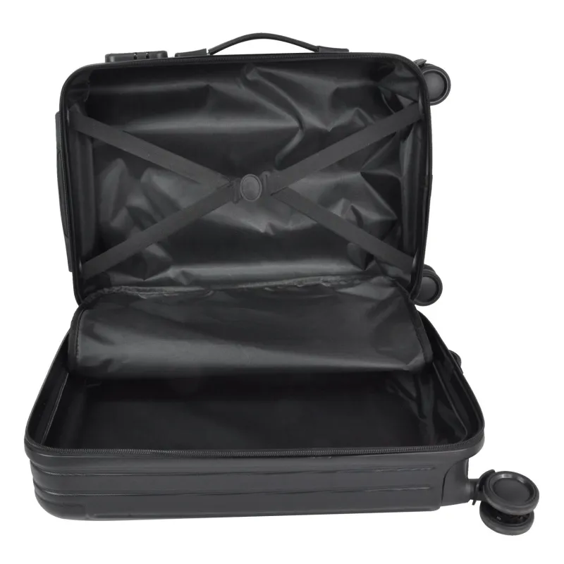 Koferis Ebox, melna, 43 x 28 x 61 cm