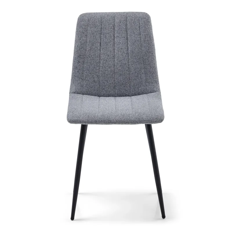 Ēdamistabas krēsls Domoletti Harry, gaiši pelēka, 45 cm x 55.5 cm x 88 cm