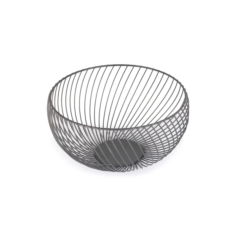 Augļu un dārzeņu grozs Domoletti, tērauds, 26.5 cm x 26.5 cm