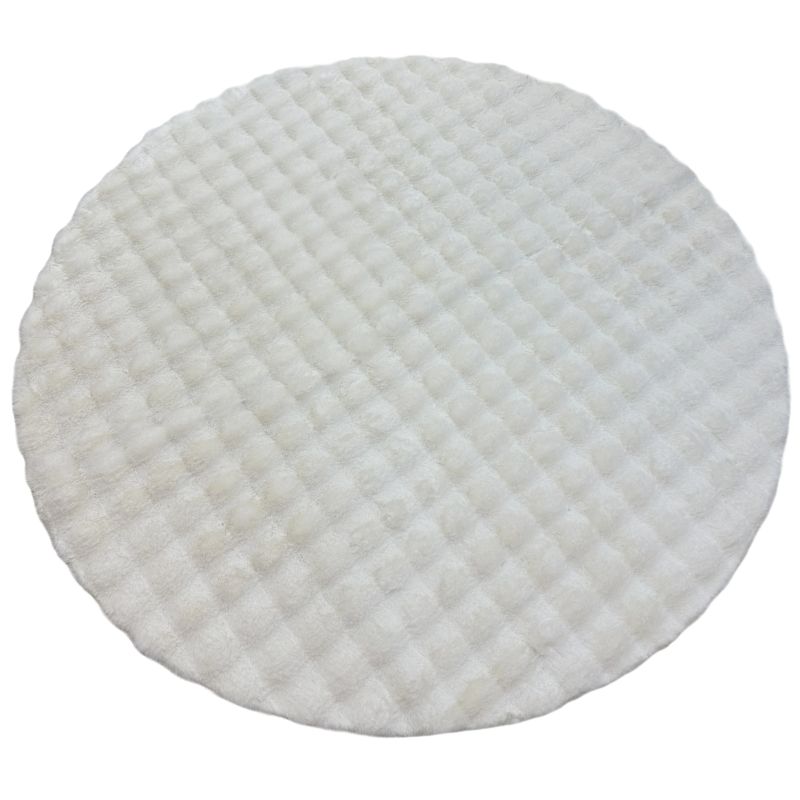 Āda mākslīgā pompom filca d90cm balta